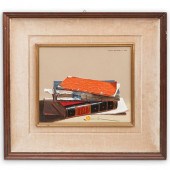 PIERO ANTONELLI OIL ON BOARDDE