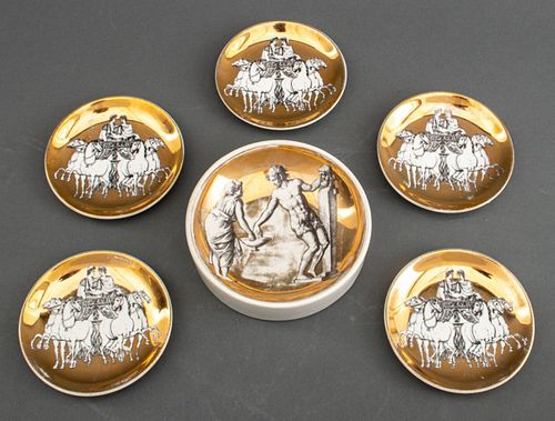 PIERO FORNASETTI MILANO PORCELAIN