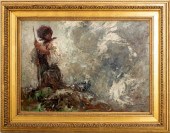 PIERO TADESCHINI, SHEPHERDESS,