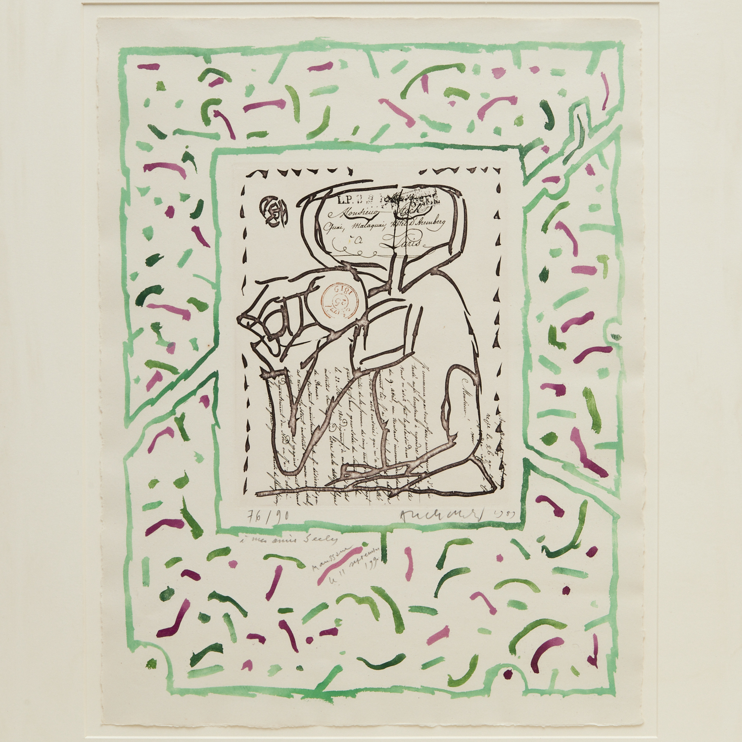 PIERRE ALECHINSKY, AQUATINT