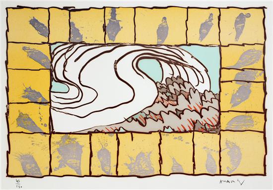 Pierre Alechinsky (Belgian b. 1927)