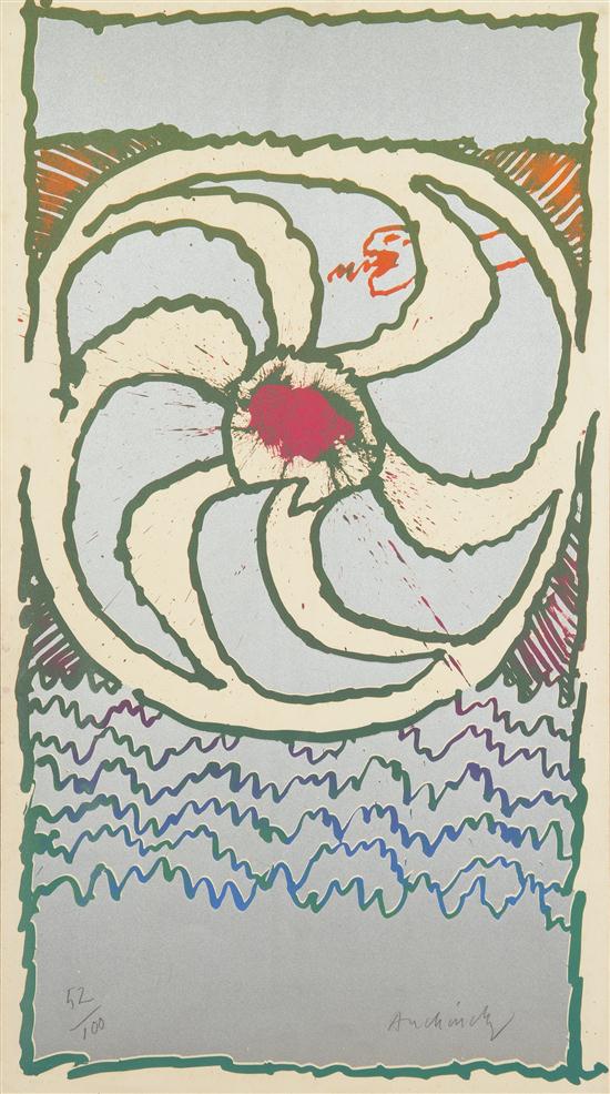 Pierre Alechinsky (Belgian b. 1927)