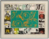 Pierre Alechinsky lithograph (