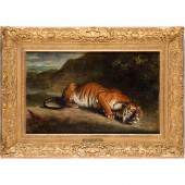 PIERRE ANDRIEU, OIL ON CANVAS,