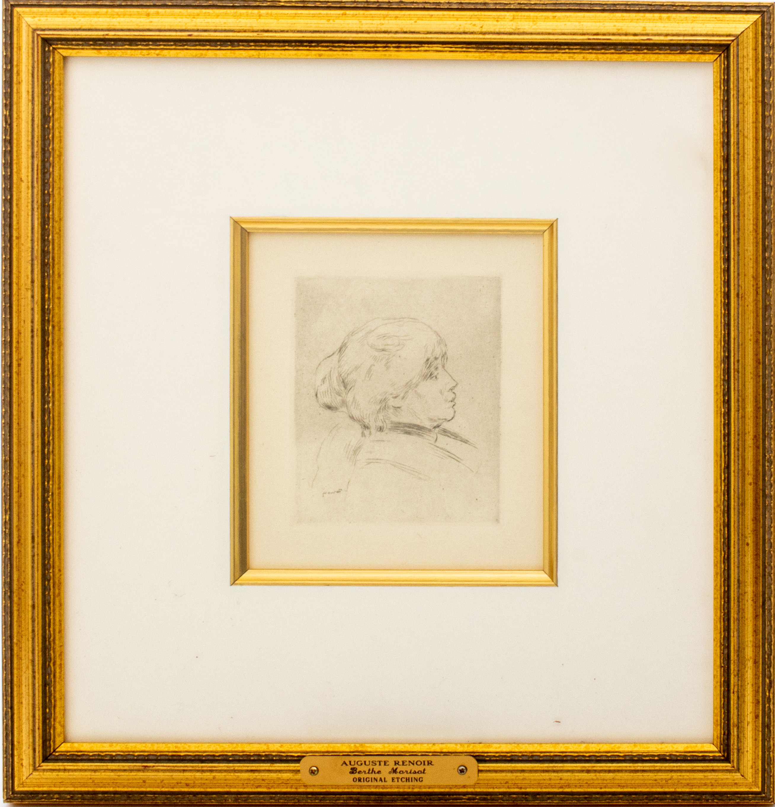 PIERRE AUGUSTE RENOIR 'BERTHE