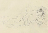 PIERRE-AUGUSTE RENOIR ETCHING