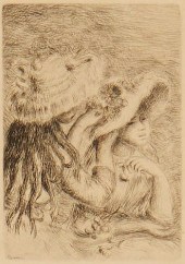 PIERRE-AUGUSTE RENOIR, ETCHING