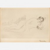 PIERRE AUGUSTE RENOIR "FEMME N
