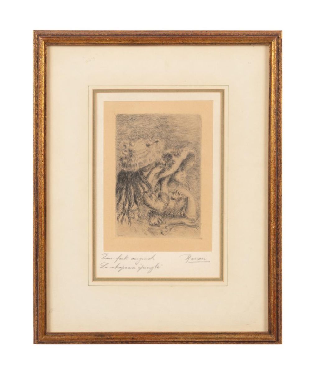 PIERRE-AUGUSTE RENOIR 'LE CHAPEAU