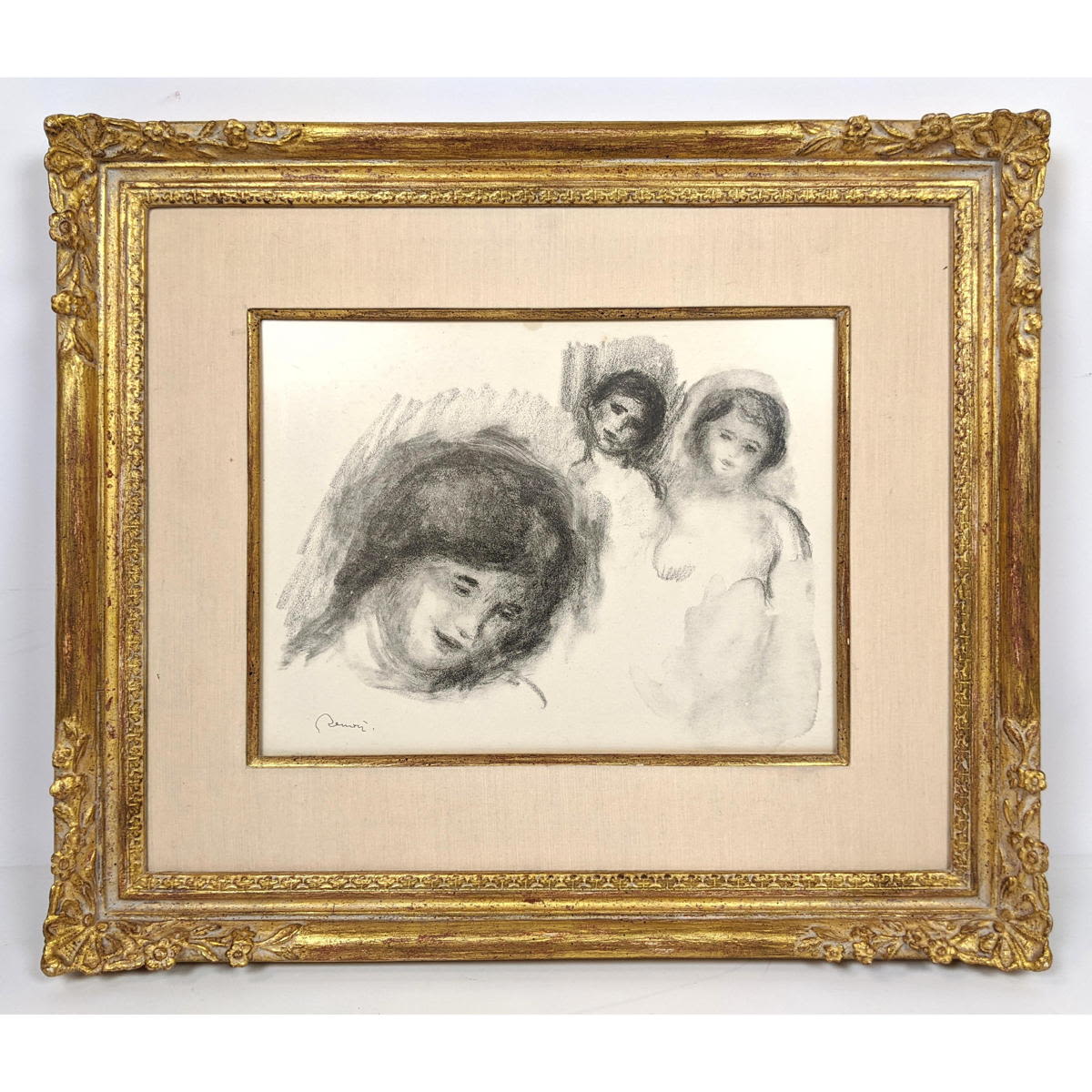 PIERRE-AUGUSTE RENOIR Lithograph.