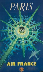 PIERRE BAUDOUIN LITHOGRAPH ADV