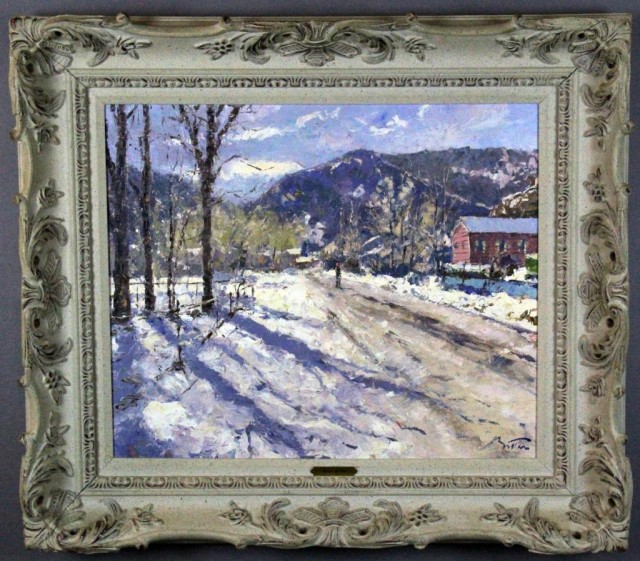 Pierre Bittar Signed Oil Painting