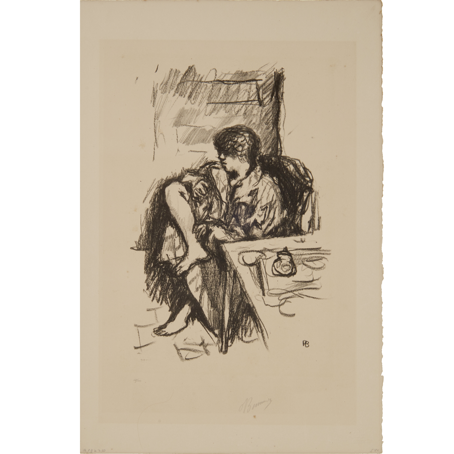 PIERRE BONNARD, BLACK AND WHITE