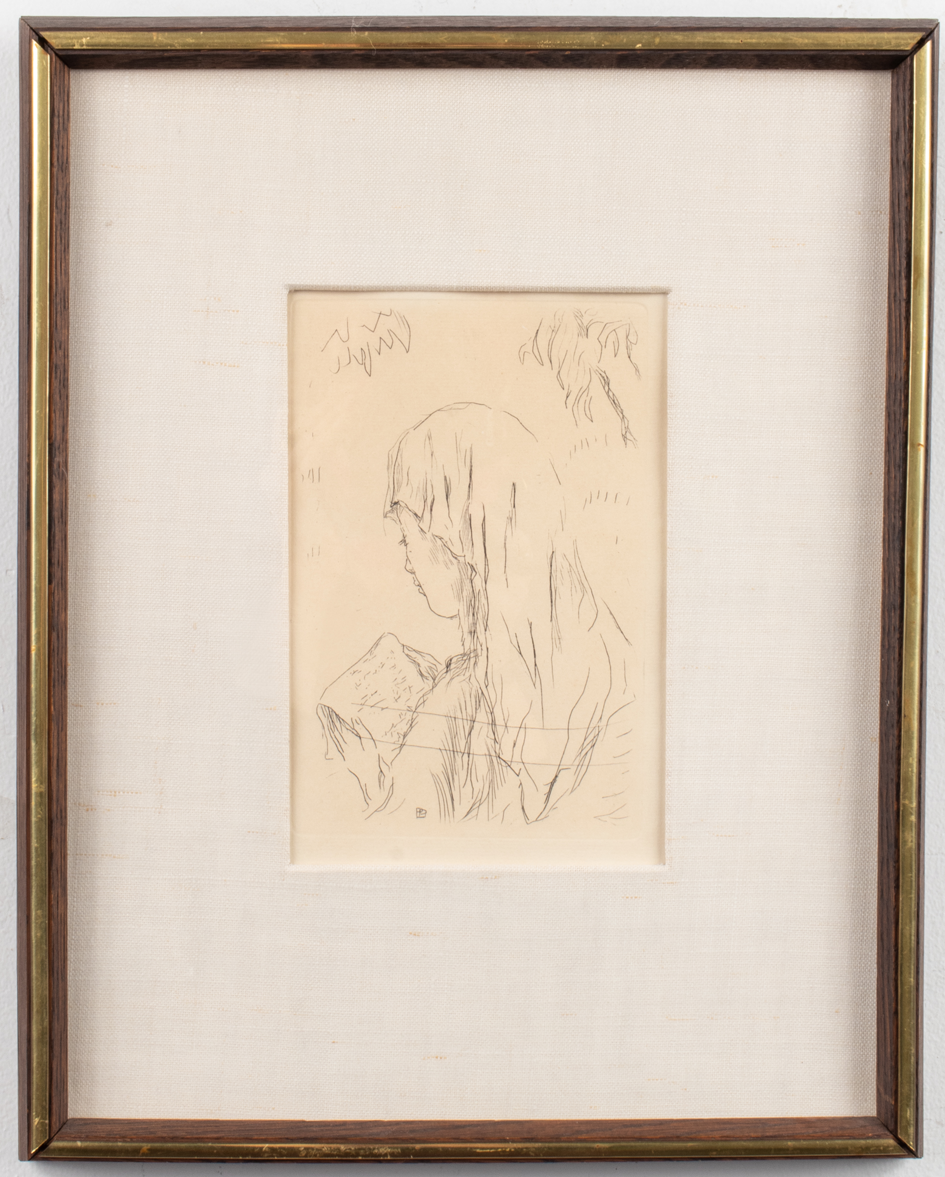 PIERRE BONNARD "JEUNE FILLE LISANT"