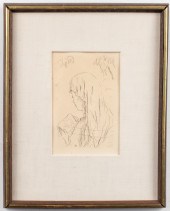 PIERRE BONNARD "JEUNE FILLE LI