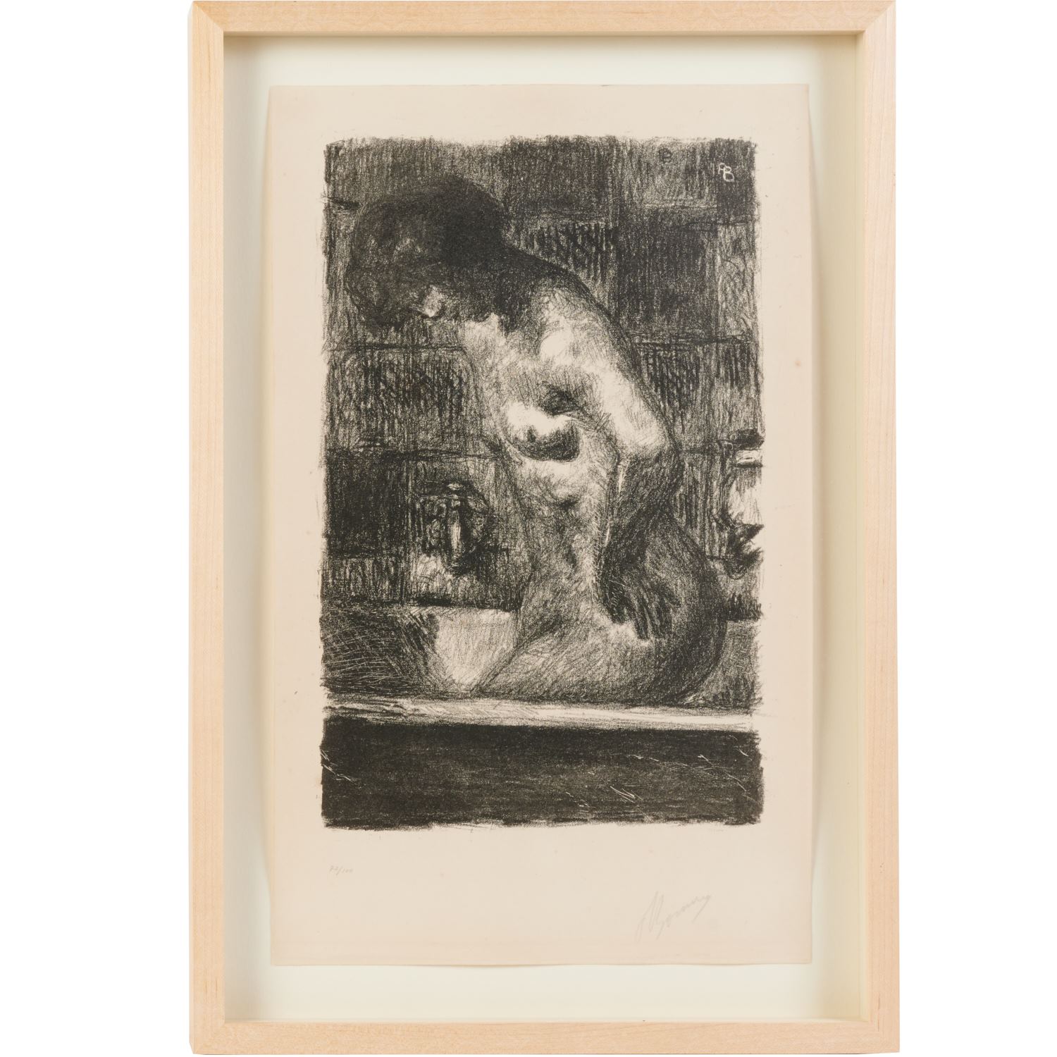 PIERRE BONNARD, LITHOGRAPH, 1925