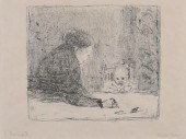PIERRE BONNARD LITHOGRAPH MOTH