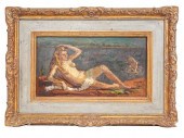 PIERRE BONNARD STYLE OIL ON BO