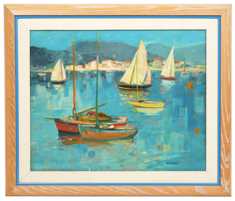 PIERRE BORDENAVE OIL PAINTING