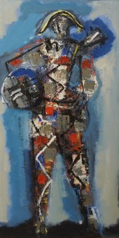 PIERRE BOSCO, ARLEQUIN, ACRYLI