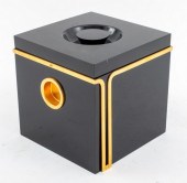 PIERRE CARDIN BLACK LUCITE GOL