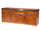 PIERRE CARDIN BRASS-MOUNTED BU