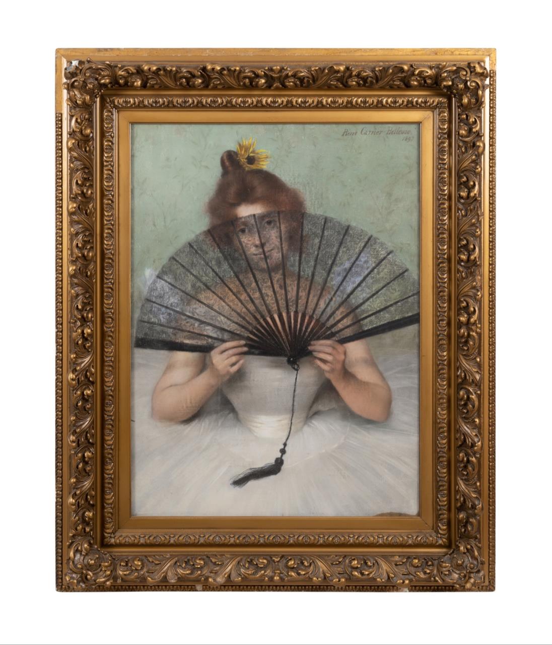 PIERRE CARRIER-BELLEUSE "LE FAN