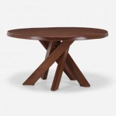 Pierre Chapo. Dining table, mo