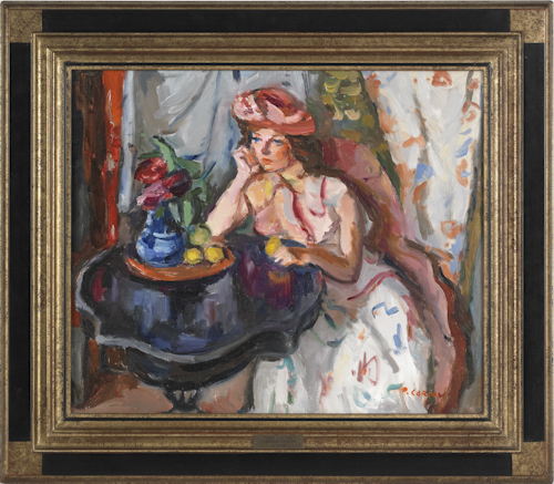 Pierre Cornu (French 1895-1996) oil
