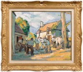 Pierre de Belay painting, insc