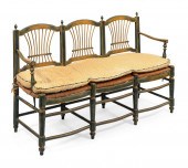PIERRE DEUX RUSH-SEAT SETTEE 2