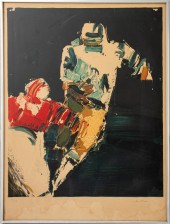 PIERRE DOUTRELEAU COLOR LITHOG