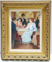 PIERRE EUGENE DUTEURTRE OIL ON