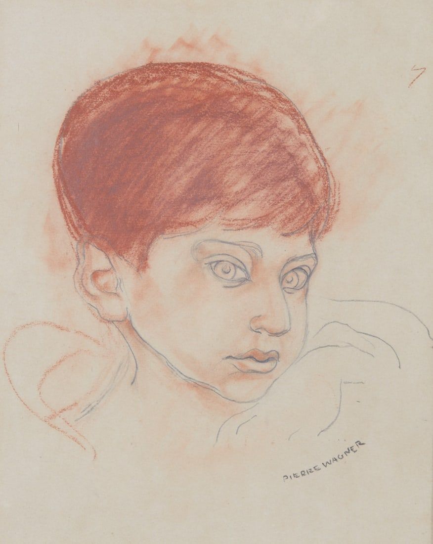 PIERRE FREDERIC WAGNER, PORTRAIT OF