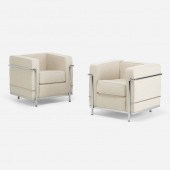 Pierre Jeanneret. LC2 chairs,