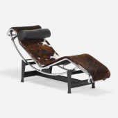 Pierre Jeanneret. LC4 chaise.