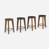 Pierre Jeanneret. Stools from