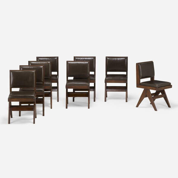 Pierre Jeanneret. Upholstered