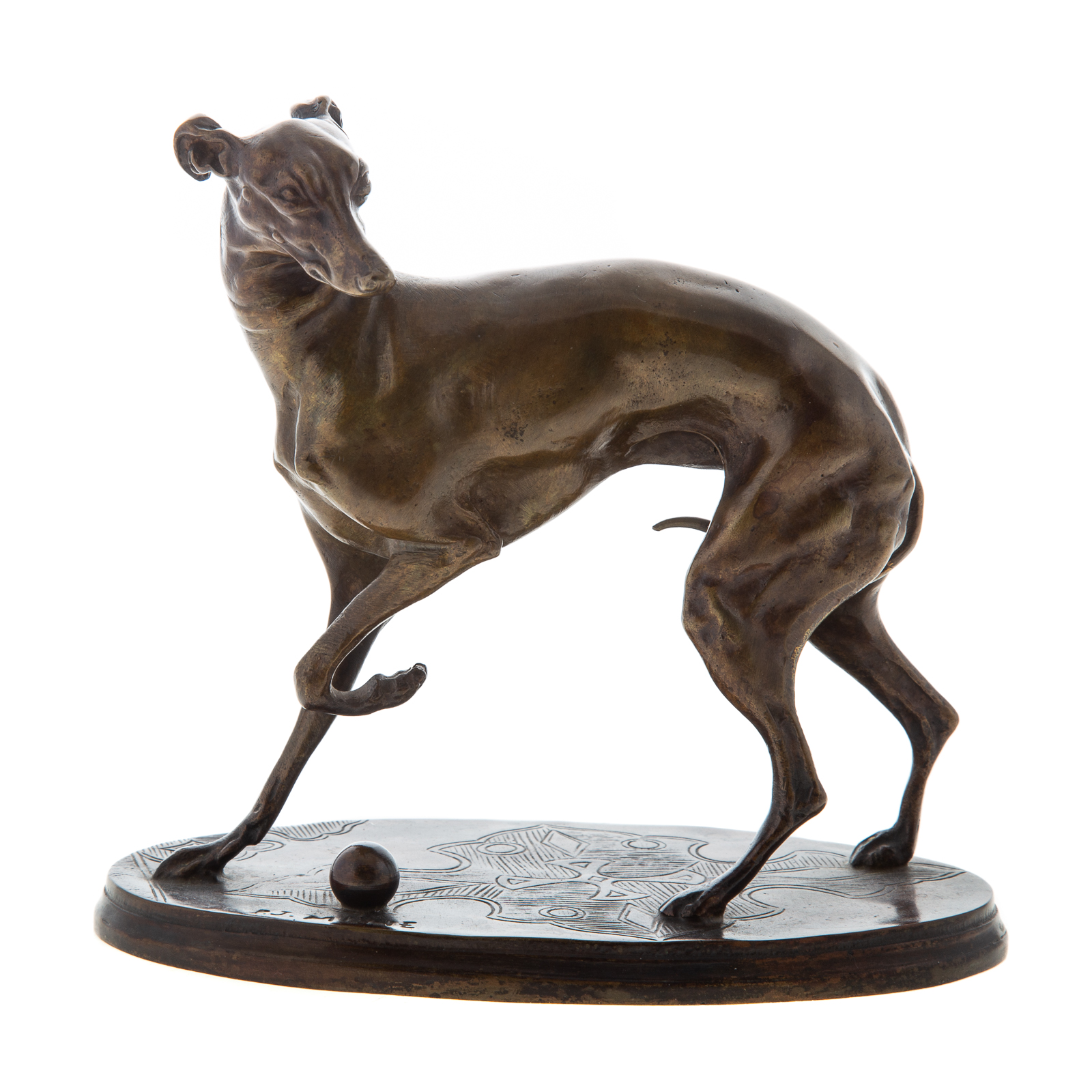 PIERRE JULES MEN, WHIPPET WITH BALL