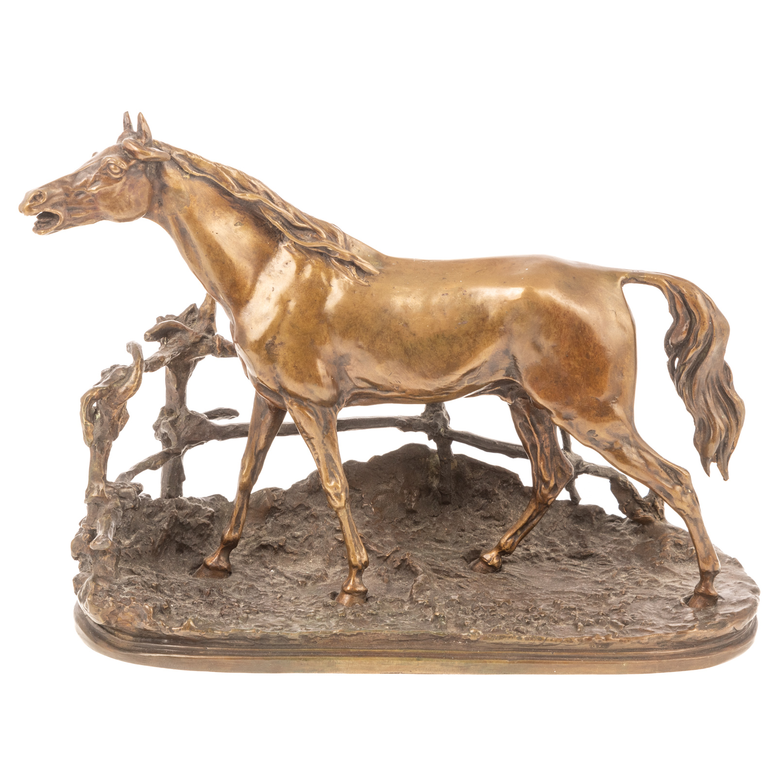 PIERRE JULES MENE, BRONZE HORSE