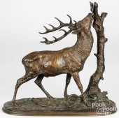 PIERRE JULES MENE BRONZE STAG<