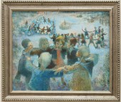 PIERRE LAVARENNE OIL ON CANVAS