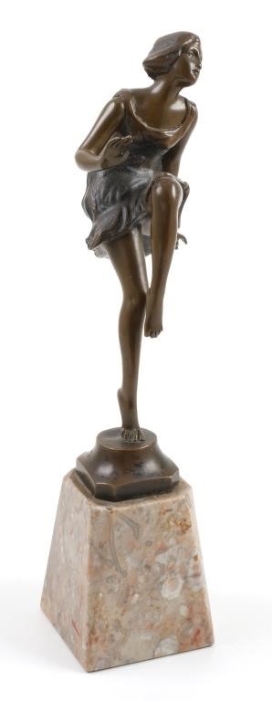 PIERRE LE FAGUAYS, BRONZE DANCING