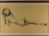 PIERRE LETELLIER RECUMBENT NUD