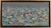 PIERRE MANTRA, ABSTRACT OIL ON