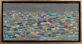 PIERRE MANTRA, ABSTRACT OIL ON