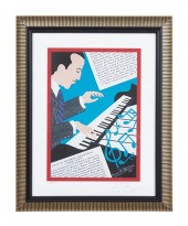 PIERRE MATISSE, SIGNED LITHO O