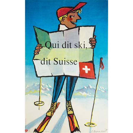 Pierre Monnerat (b. 1917) QUI DIT
