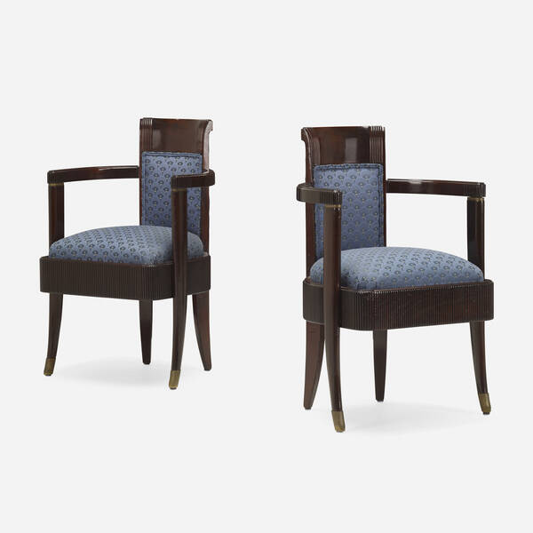 Pierre Patout. Armchairs from the