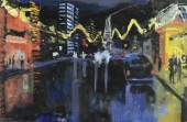 PIERRE SICARD OIL ON CANVAS. (